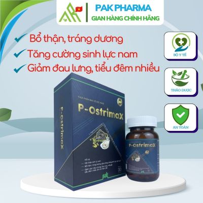 Sinh Lý Nam P-OSTRIMAX (30v/lọ)
